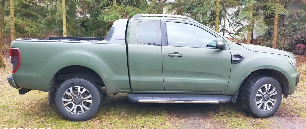 Ford Ranger cena 157000 przebieg: 45400, rok produkcji 2020 z Warszawa małe 529